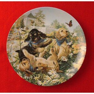 Little Bandits "Everything's Coming up Daisies" by Bradford Exchange MIB+COA